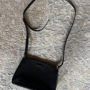 Black Kate Spade crossbody bag
